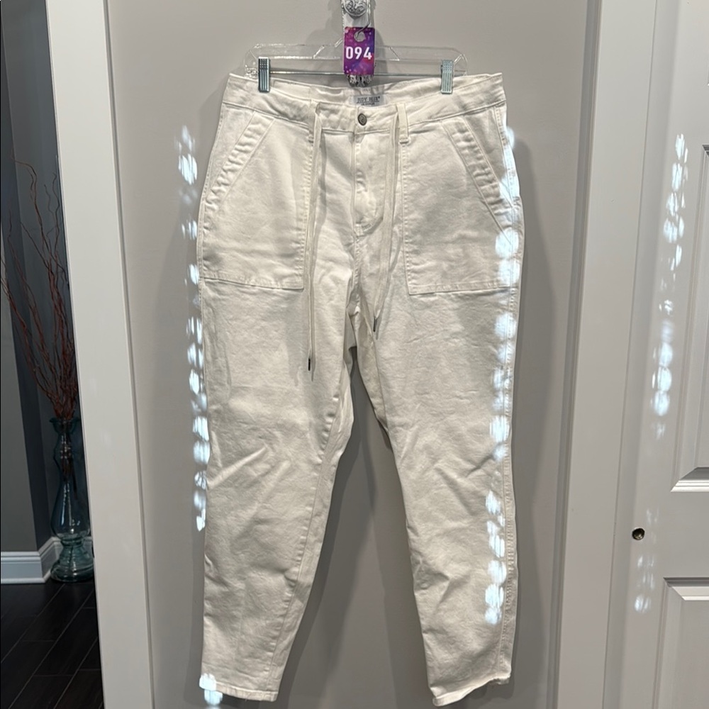 Judy Blue Women's Straight Leg Jeans - Cream